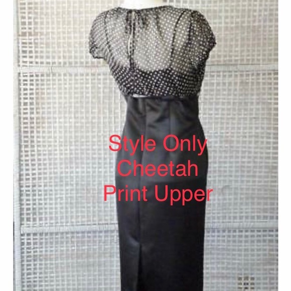 TAHARI Dress. Stunning Dress for Work or a Night Out High Waisted Black Satin - Picture 7 of 12